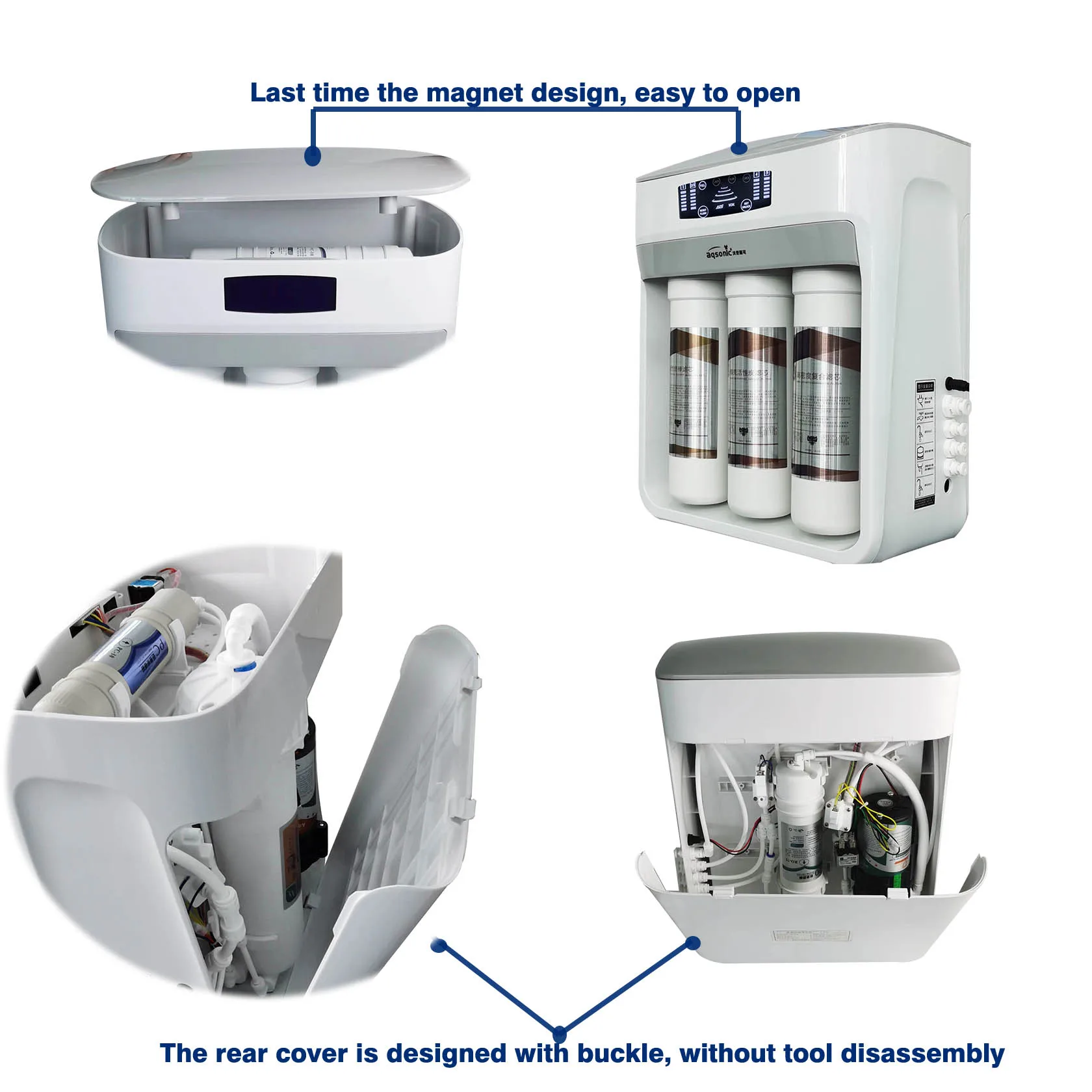 Hot Selling China RO Plant Water Purifier Household Rapid Replacement Filter Element Clip Type Competitive Price Water Treatment