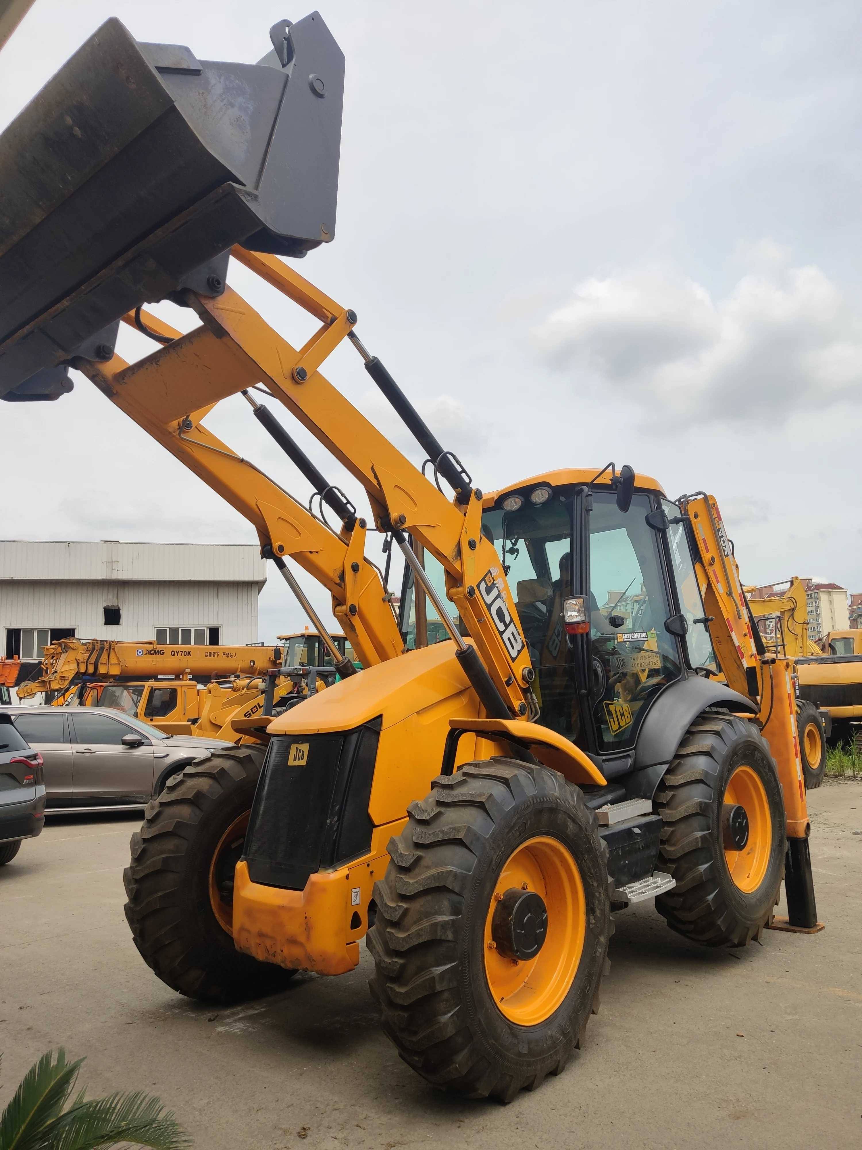 Cheap price used/second hand JCB 4CX 3CX 2CX original backhoe loader in high quality for sale