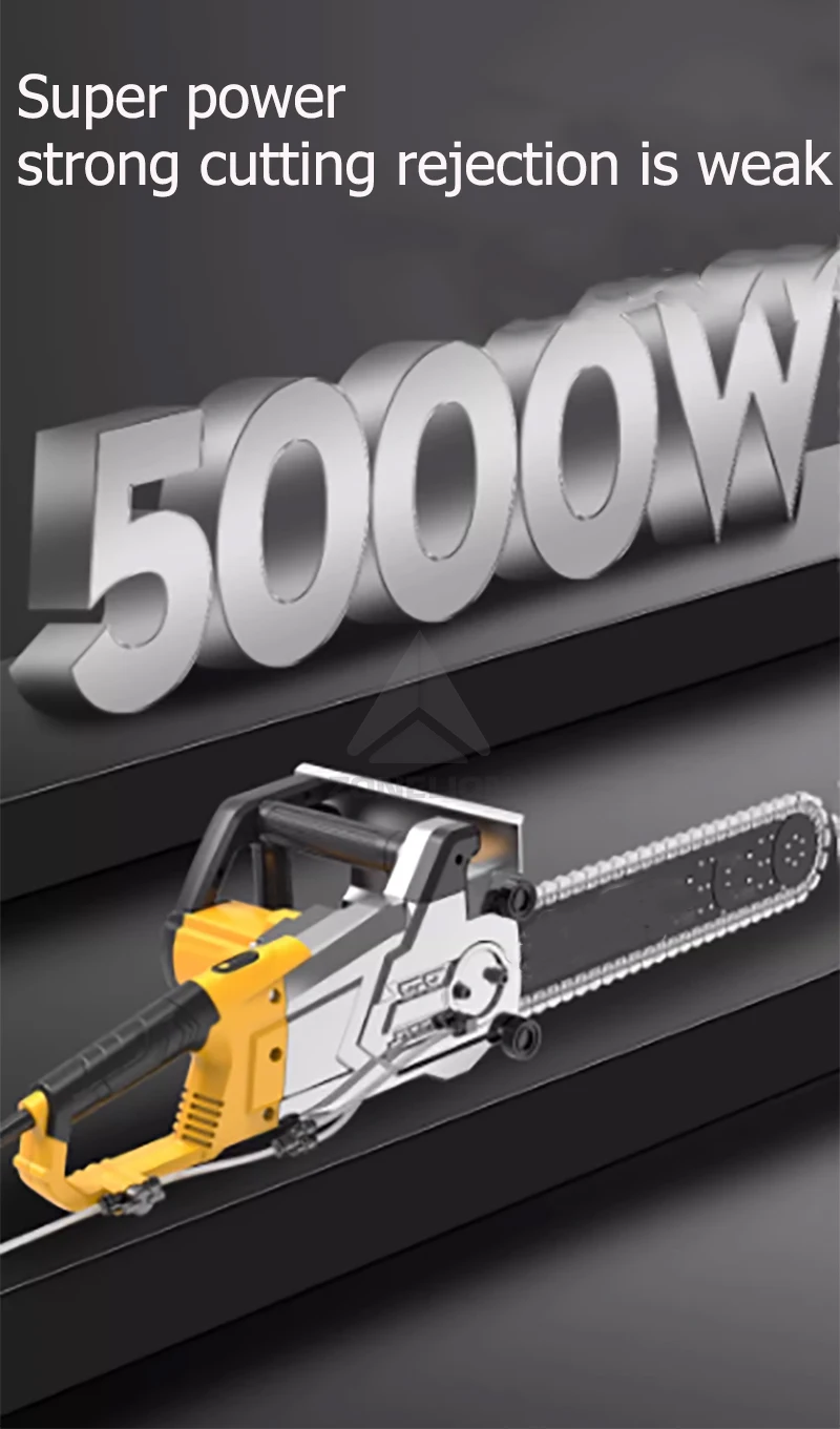 Home Use Reinforced Concrete Cutting New or Used Electric Chain Cutting Saw Manual Tension Band Saw Machine