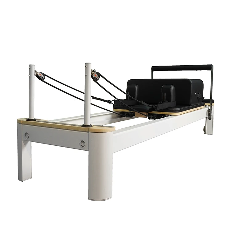 Pilates Core Bed in Yoga Studio Aluminum Alloy Fitness Bed for Personal Education