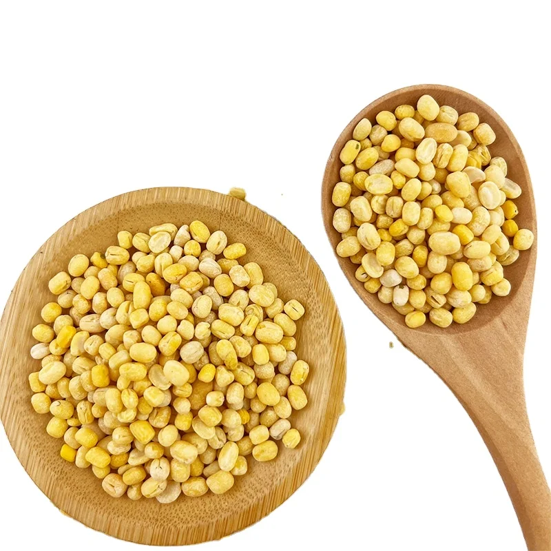 Wholesale High Quality Green  vigna green beans Mung Beans green moon skinless split green mung bean