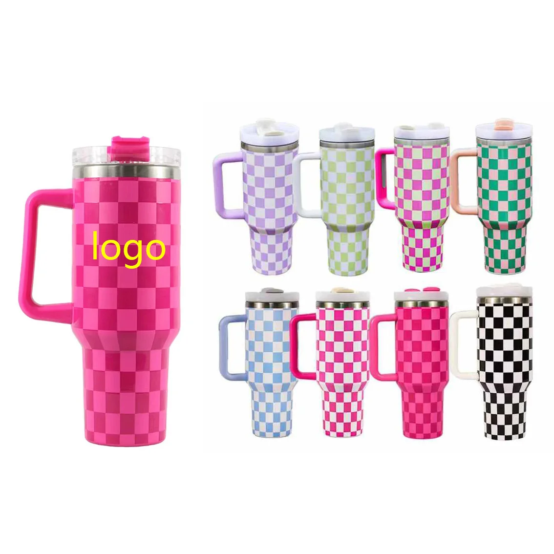 New arrival 40 oz H2.0 adventure outdoor travel stainless steel insulated tumbler with handle