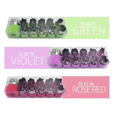 12 шт., Детские формочки для нарезки овощей и фруктов