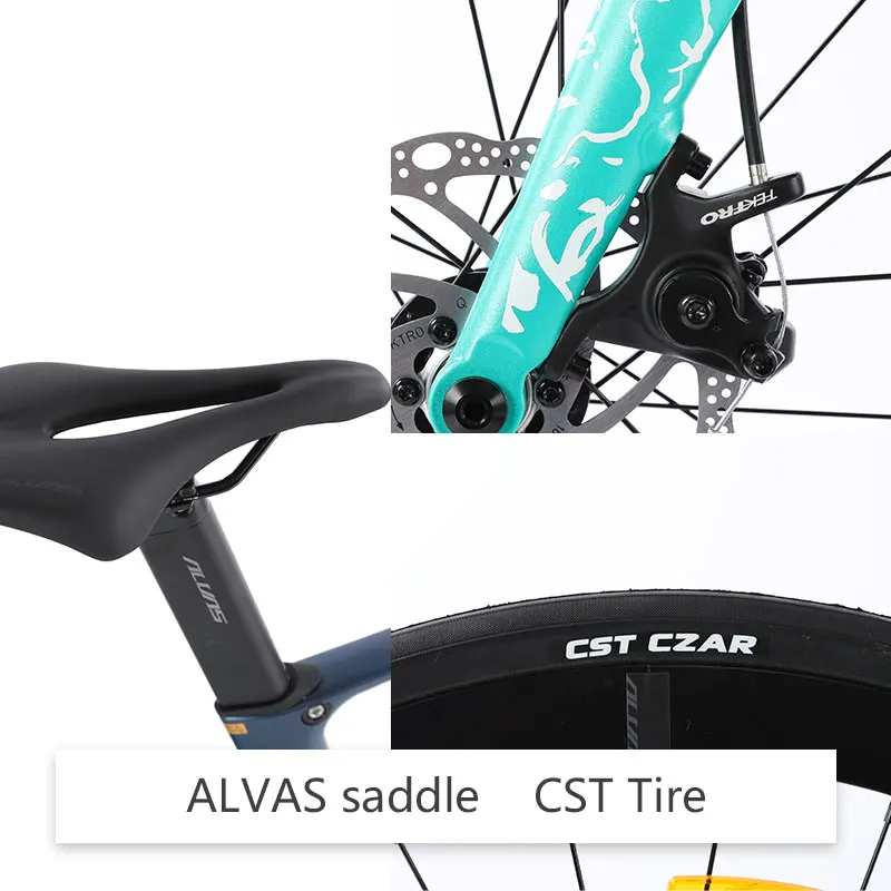 ALVAS AERO Airship 3 Break Wind aluminum 18-speed all-purpose road recreational student bike for both men and women