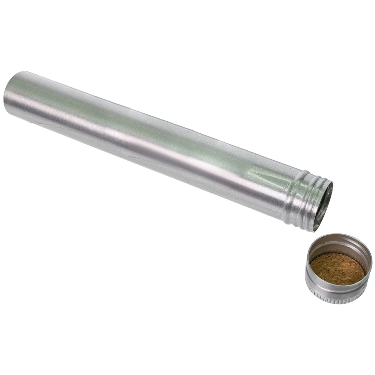 Archibald Custom Cigarette Tubes 115mm Smell Proof Child Proof Pre King Size Screw Cap Roll Metal Aluminium Cigar Tube Packaging