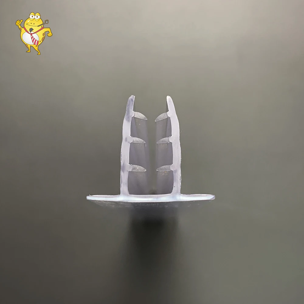 Clear PVC Shelf Price Talker Hinged Soft Grip Wire Basket Sign Holder for Advertising Supermarket