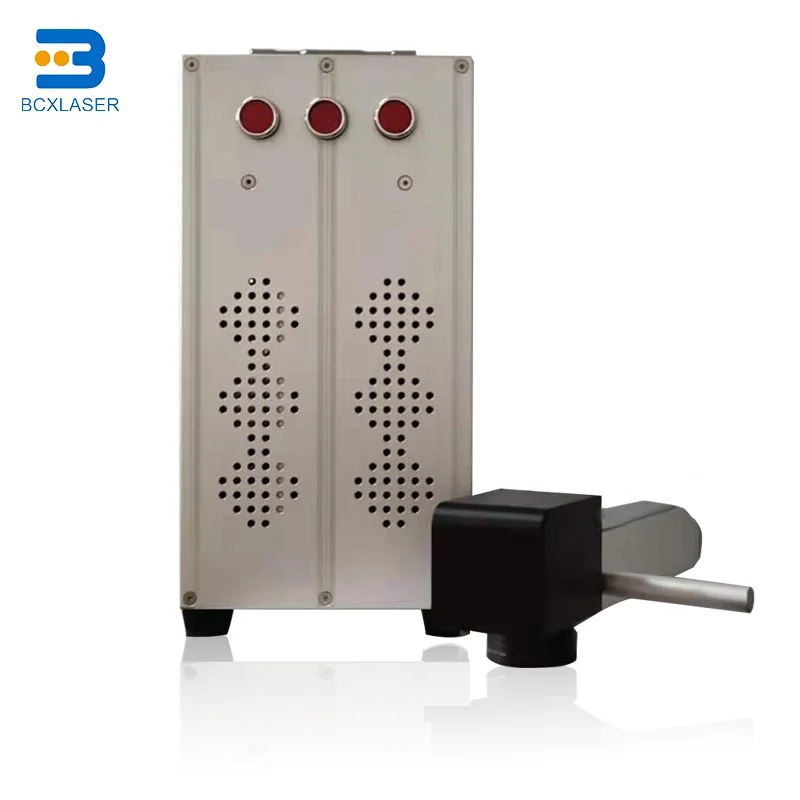 
50W Raycus metal rust oil oxide layer removal pulse MAX fiber laser cleaning machine 