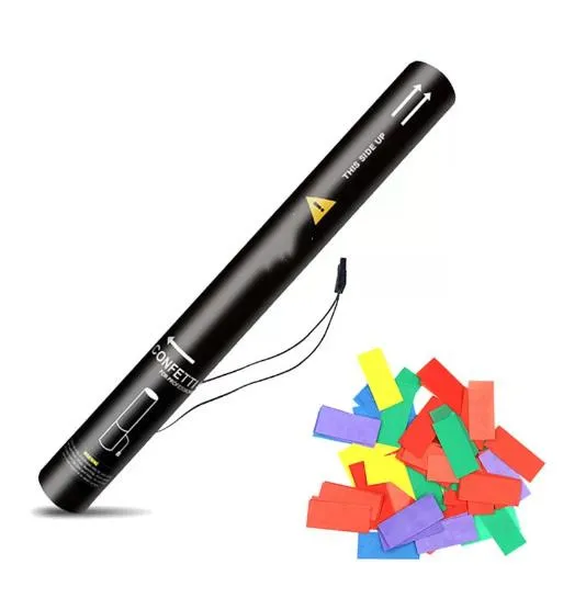 INS New type Electric Party electric Confetti Cannon Metallic Multi-color for Night Club Concert Stage