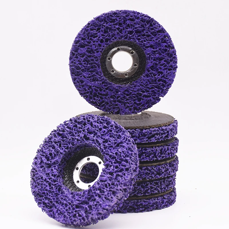 125x22mm clean and strip disc polishing disc for stainless steel and rust removing