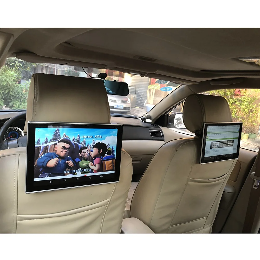 Best Sell Dual 11.8 Inch Touch TV Screens Car Seat Headrest Player DVD Monitors For Buick ENCLAVE Rear Entertainment System