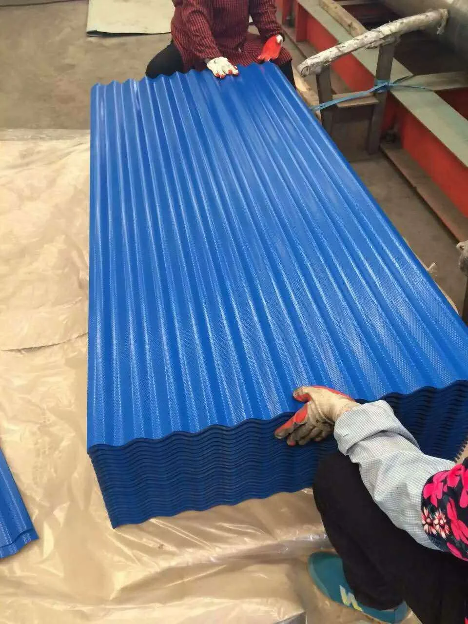 Professional Manufacturer 3ft width galvanized steel roofing corrugated sheet