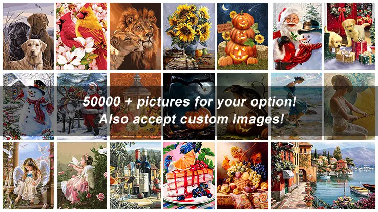 Diy Painting By Numbers Wholesales Paint By Numbers customize canvas Painting With Frame Custom Paint By Numbers For Adults