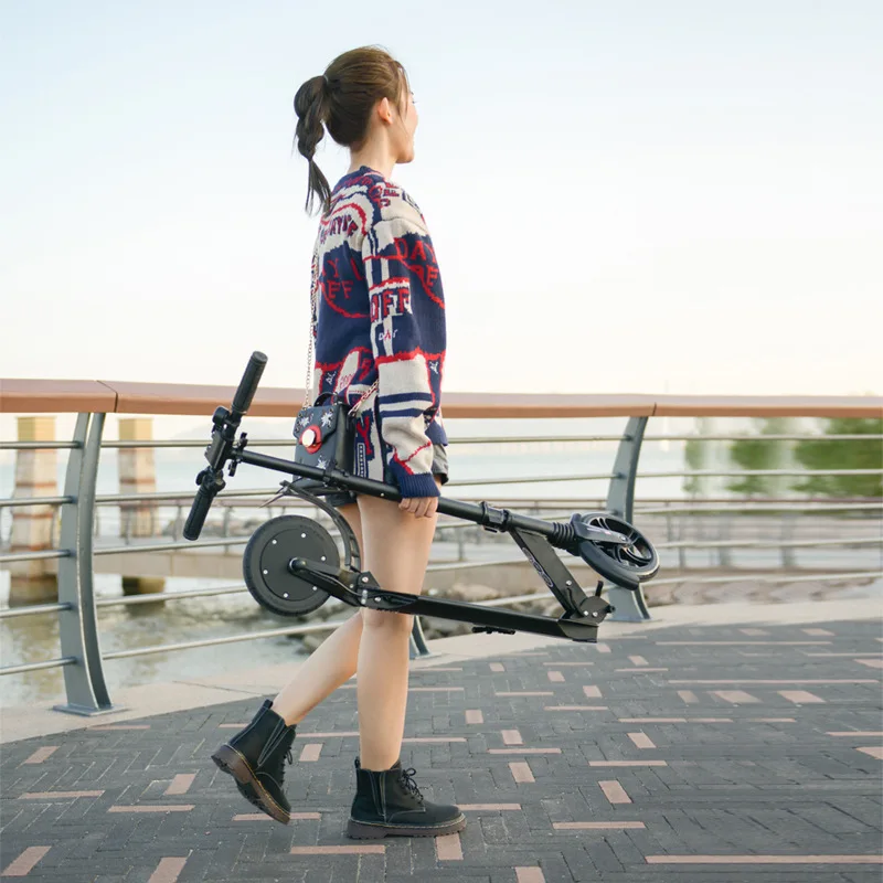 2 Wheel Fast Electric Golf Bike Motorcycle Scooter Foldable For Elderly / Self-Balancing Fat Tire Electric Scooter For Adult