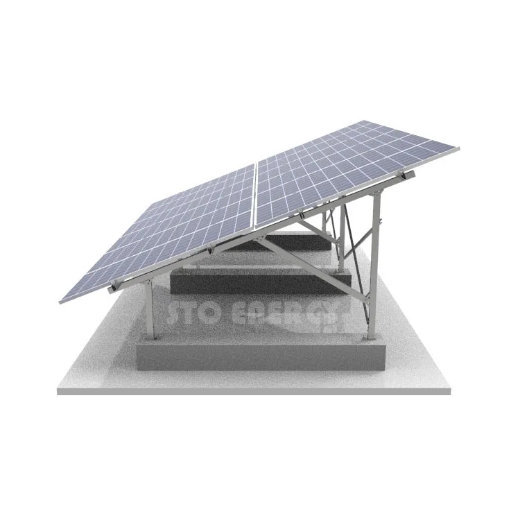 1MW Large-scale steel Structures Framed PV Modules Solar Farm Racking System Ground Mounting Solar Panel Mount System