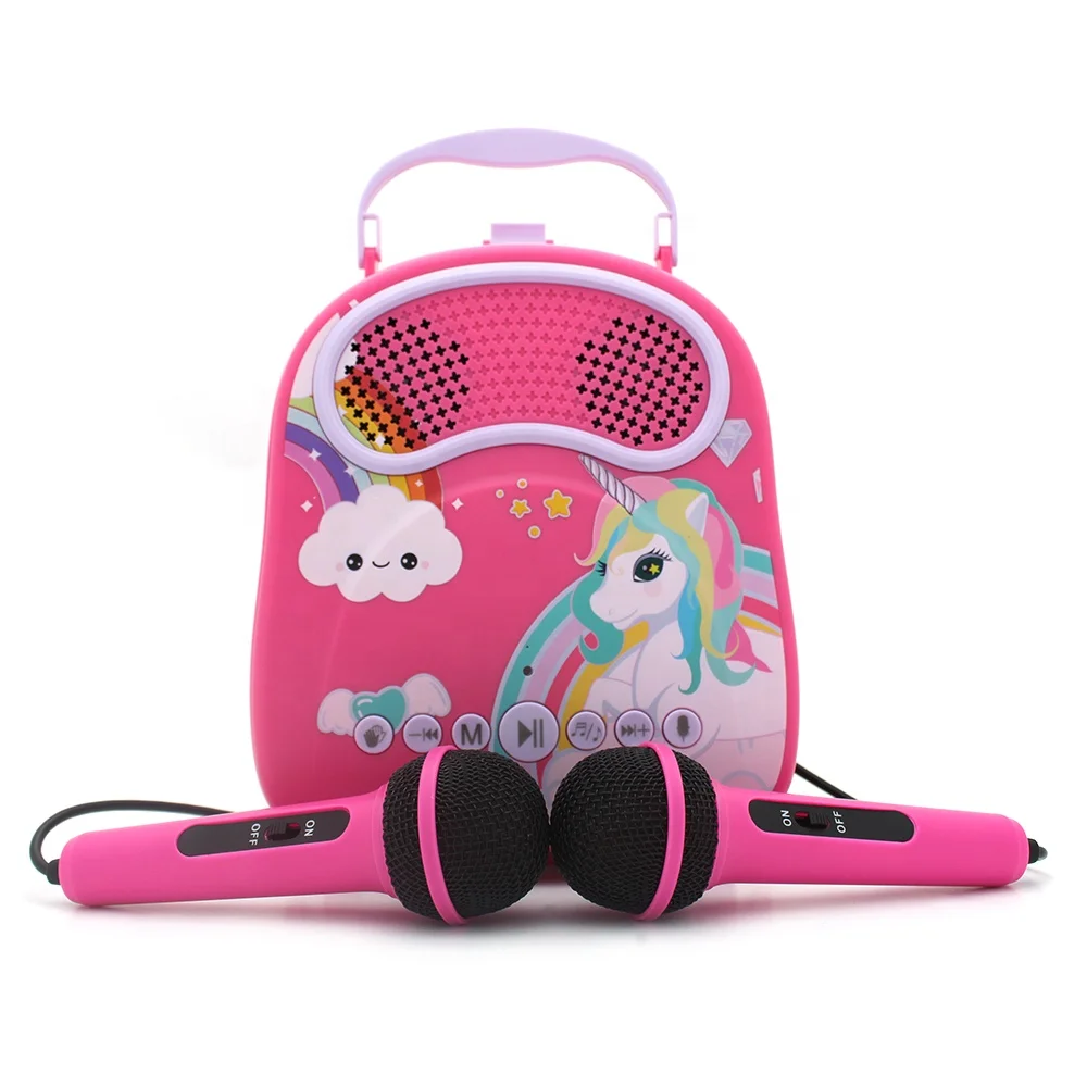 Профессиональная Полная производственная линия милая розовая детская музыкальная образовательная микрофонная аудио Интегрированная машина для домашнего использования