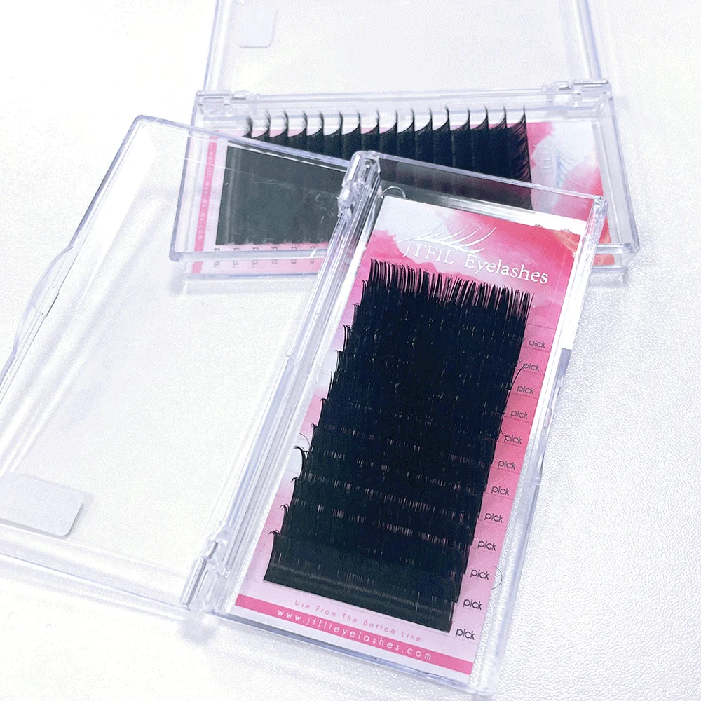 
 JOMAY 20-25 мм накладные ресницы шелковые Объемные Накладные ресницы премиум норка  