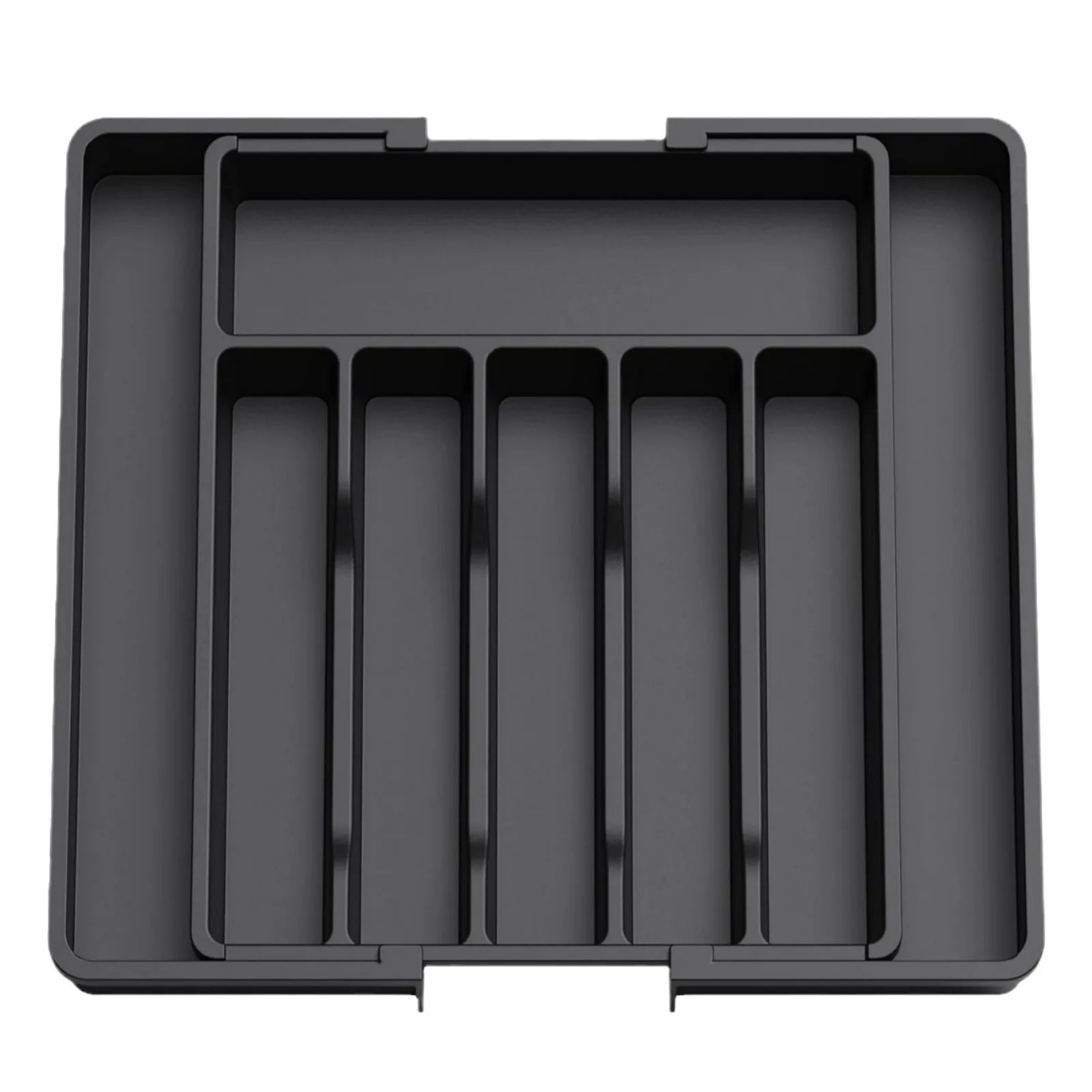 Profession IN STOCK Perfect 8 Compartmente Expandable Plastic Kitchen Drawer Utensil Organizer Cutlery Tray