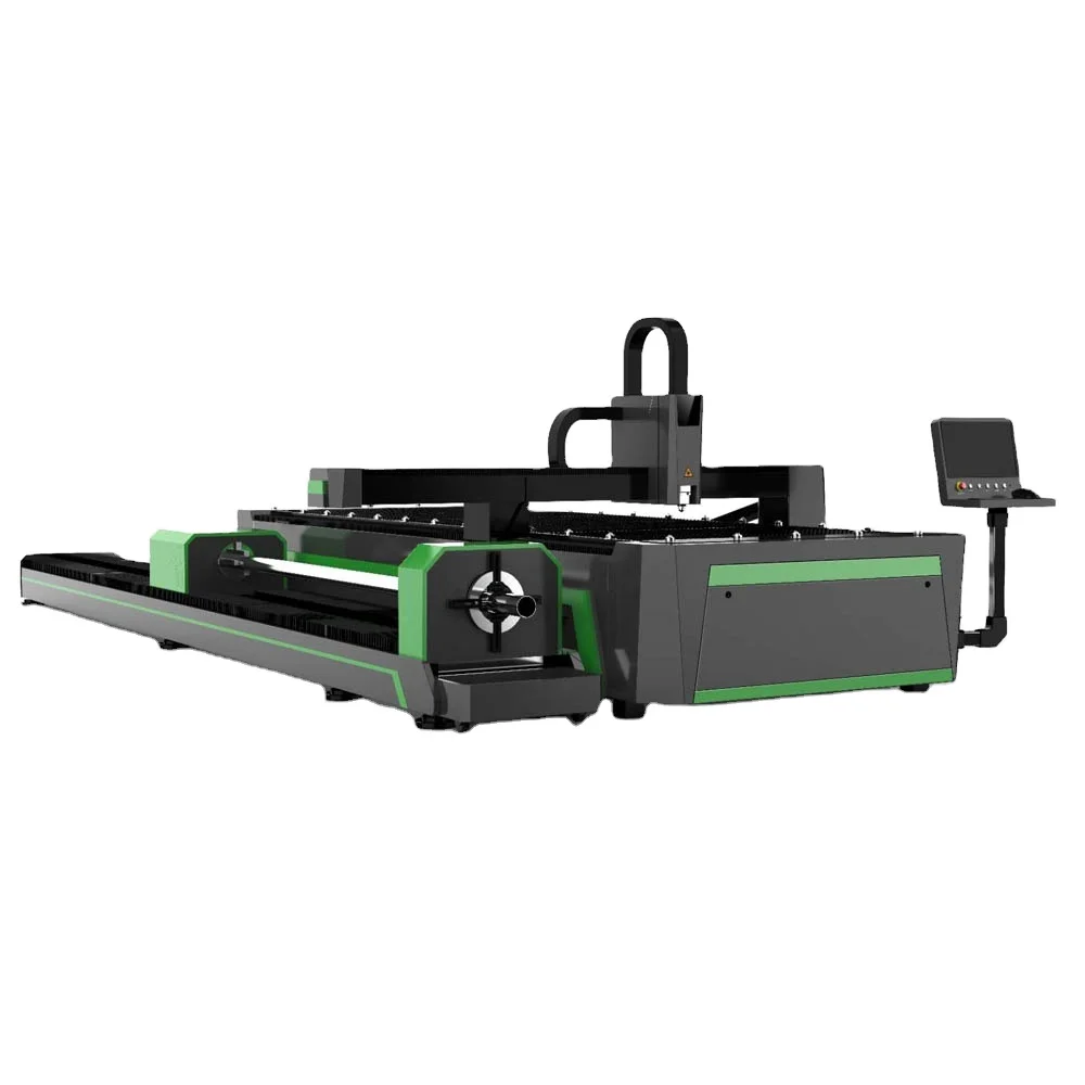 1500w fiber laser source cutting machine for aluminum copper titanium metal material