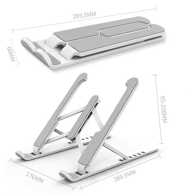 Portable Laptop Stand Ergonomic Foldable Notebook Holder  for Businessman