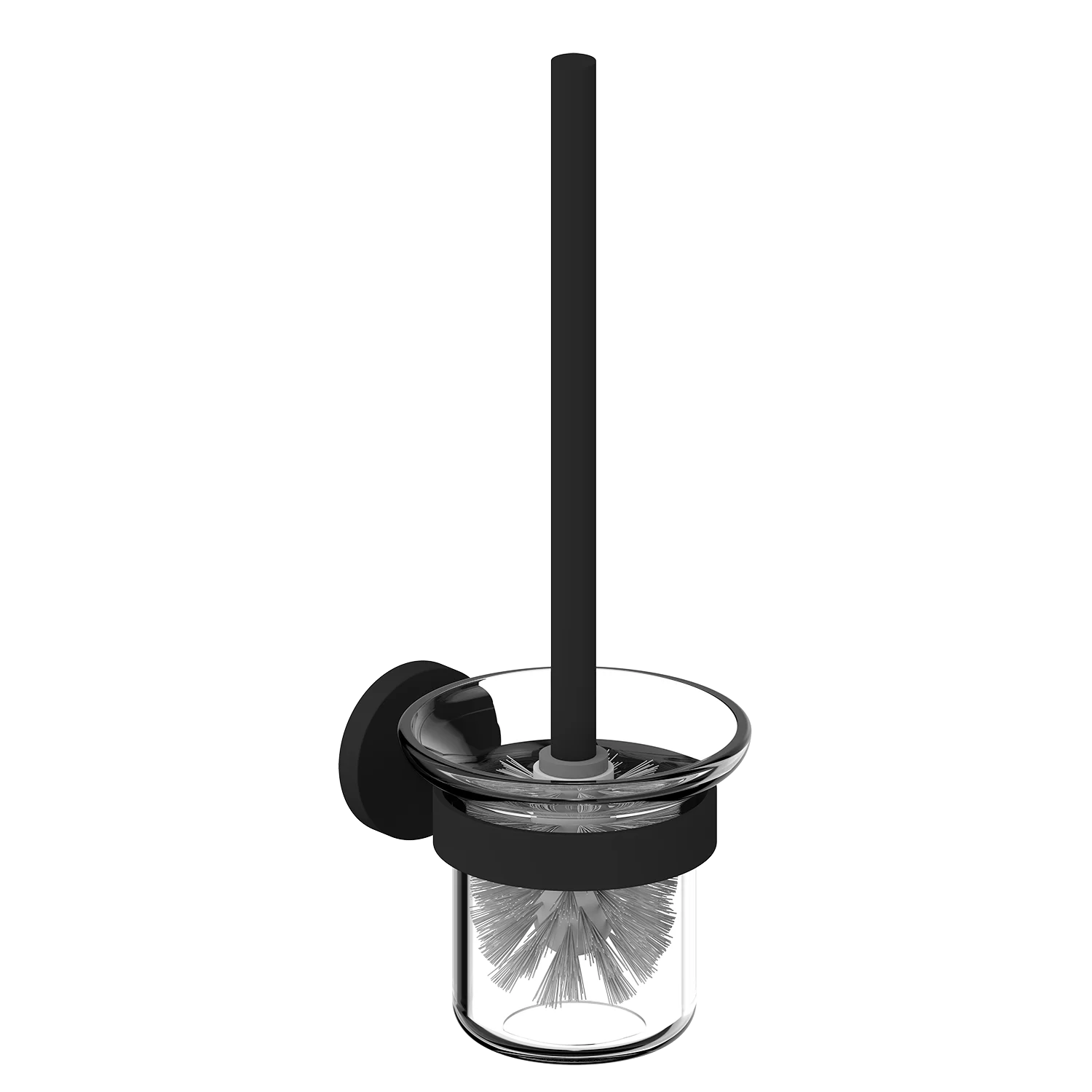 Plastic toilet cleaner  brush and bowl  holder set for bathroom cleaning brush