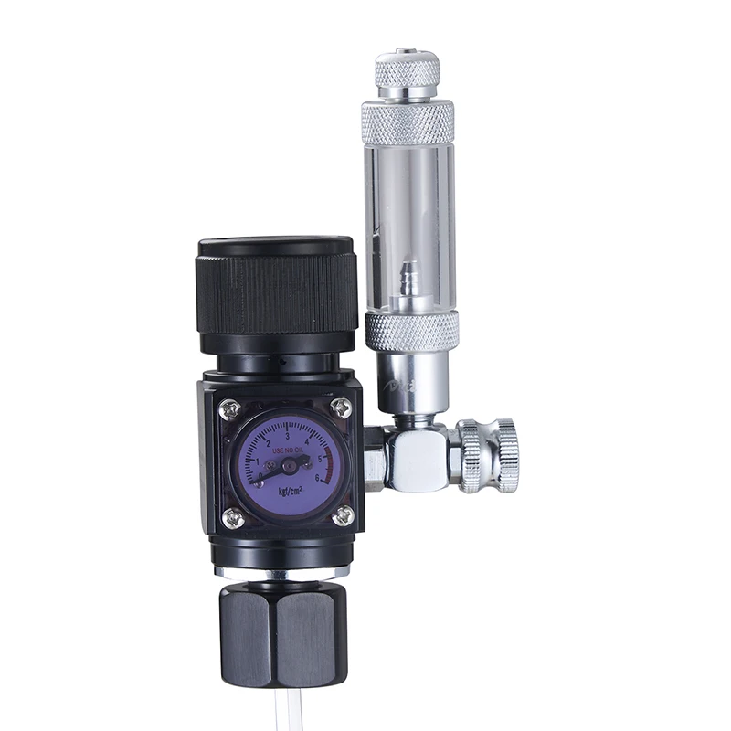 Adjustable  Aluminium High Pressure 3500 Psi CO2 Gas Pressure Regulator