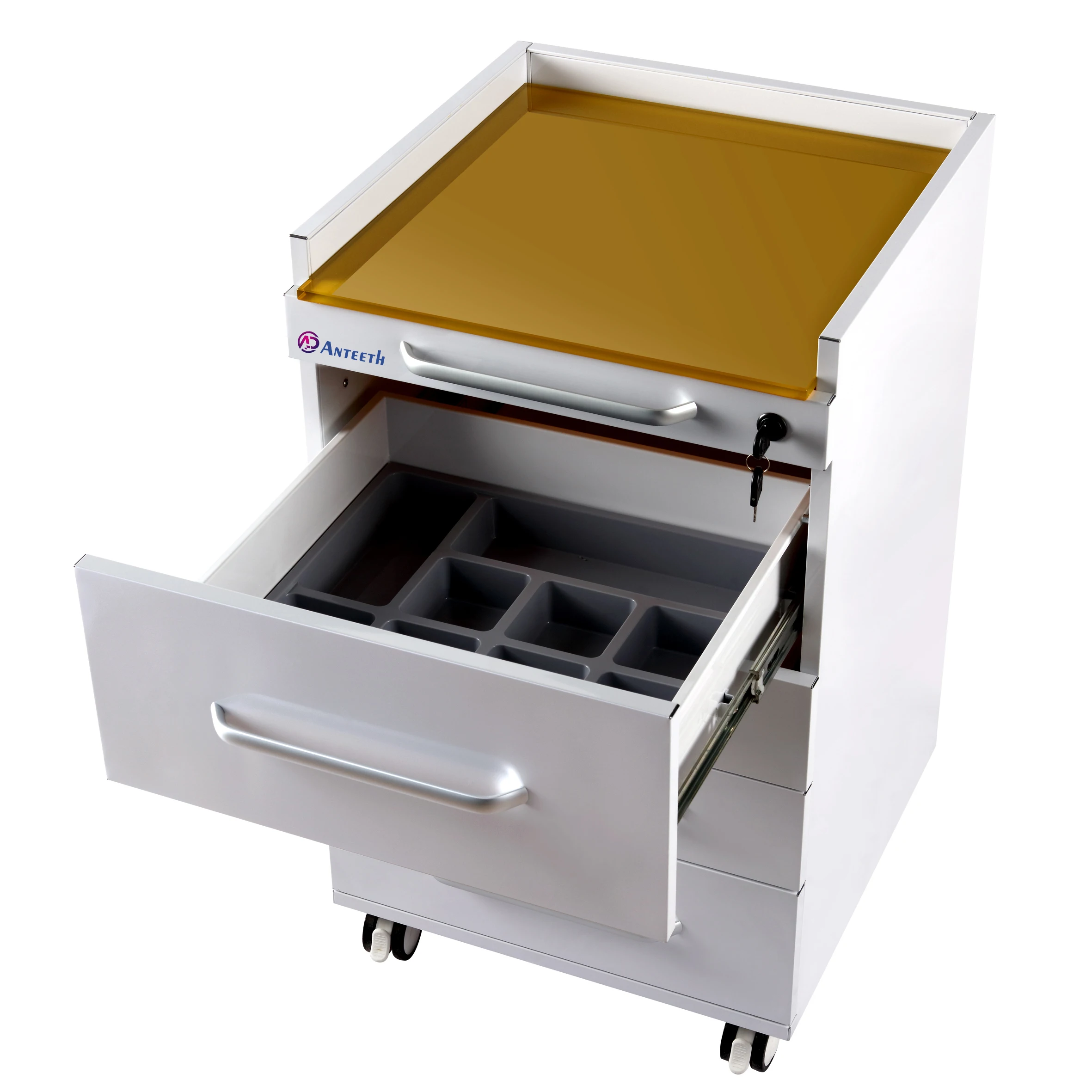 Yimmi 4 Drawers Customize Movable Dental Cabinet Hospital Laboratory Dental Clinic Cabinet Office Beauty Modern Dental Cabinet