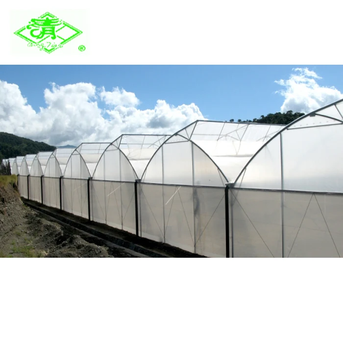 Высококачественная УФ-обработанная 200 Микронная тепличная пленка Полиэтиленовая полиэтиленовая для теплицы
