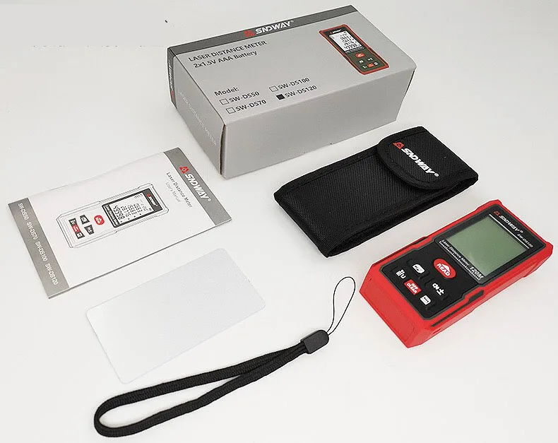 SNDWAY Handheld Laser Range Finder SW-DS50 70M 100M 120M  Infrared Electronic Ruler