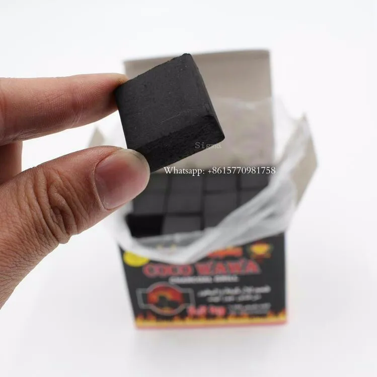 Sigma smokeless Arab Jordanian royal charcoal 500gram flat charcoal for shisha hookah