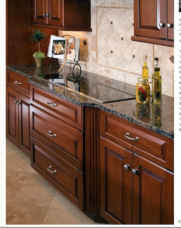 CBMmart rta shaker door walnut oak kitchen cabinet classic style new trend solid wood kitchen cabinet