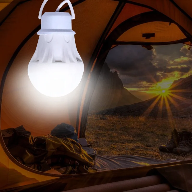 Free Shipping USB LED Camping Light Power Bank Tent Lantern Lamp High Bright Portable Hiking Emergency Bulb For Night Outdoor