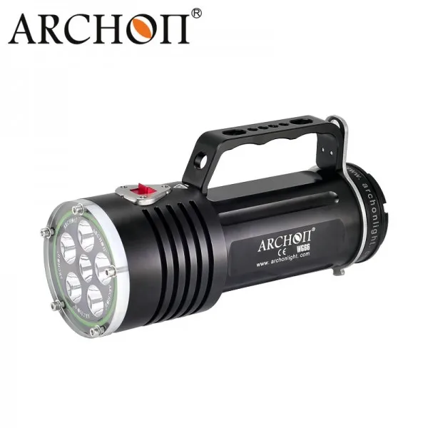 ARCHON DG60 WG66 ручка главы Дайвинг Свет XM-L2 LED 5000lm перезаряжаемые литий-ионный аккумулятор технические подводное погружение