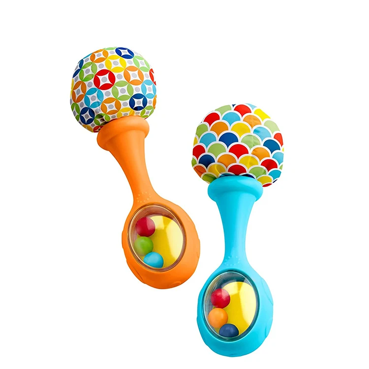 Rattle Ball Shaped Teething Toy Soft Bpa-free Food Grade Silicone Teething Toy