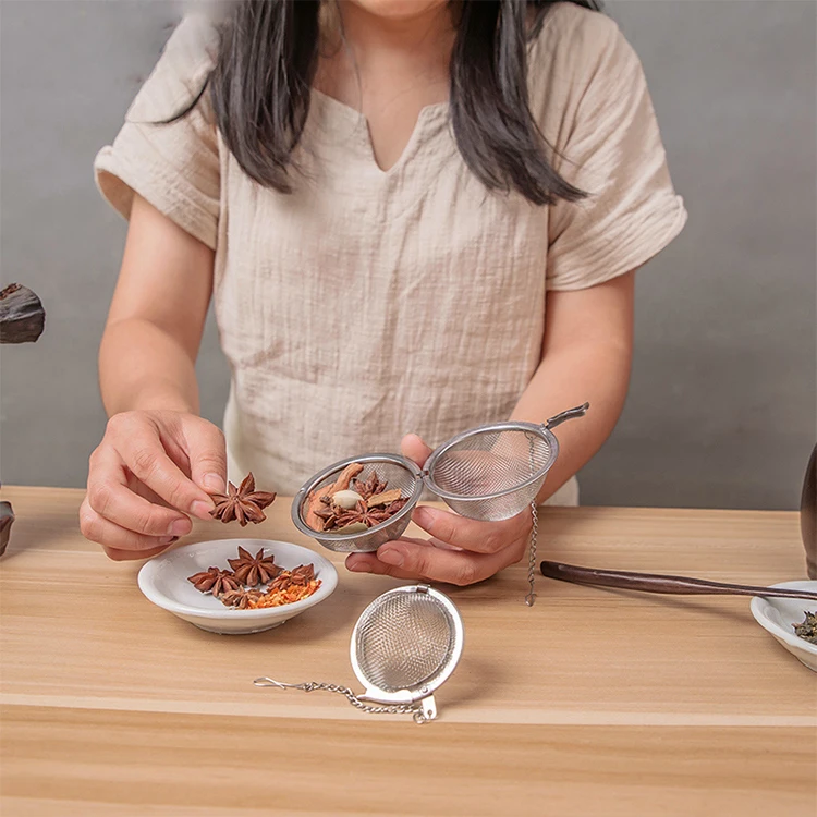 International stainless steel filter basket Fancy design martello coffee capsule unique bulk tea infuser