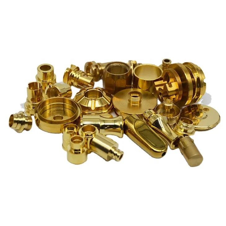 Customized Cnc Metal Non-Standard Parts General Vehicle Engine Component CNC Lathe Brass Parts