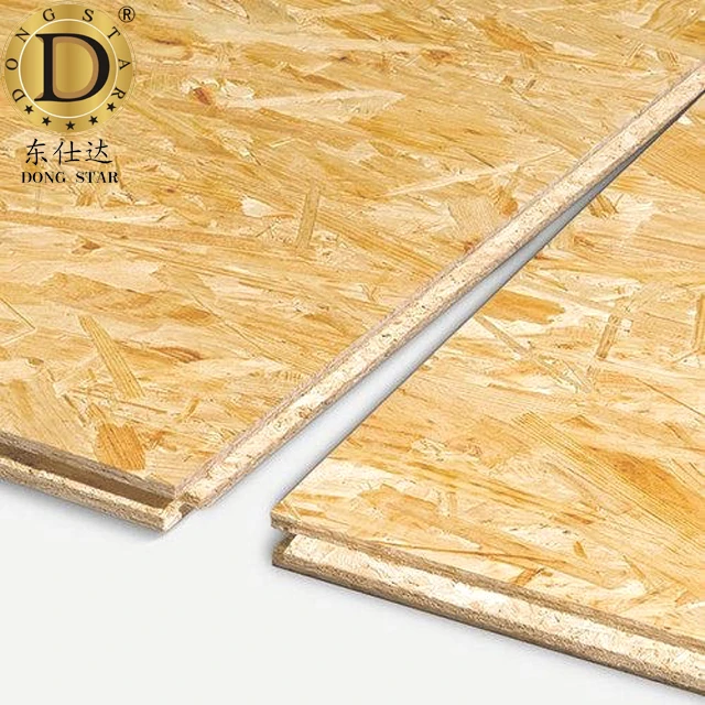 waterproof planchas OSB board 4*8ft laminas de bois wood panel pannelli plates 8mm 9mm 11mm 12mm 15mm MDI E0 E1 E2 manufacturer