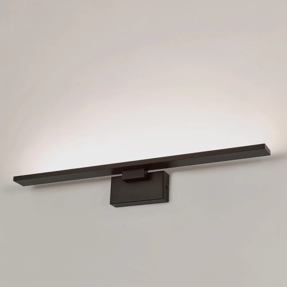 
 Черная настенная светодиодная лампа, светильник для стены, 12 Вт, лампа для фотографий, IP44, освещение для отеля, ванной комнаты  