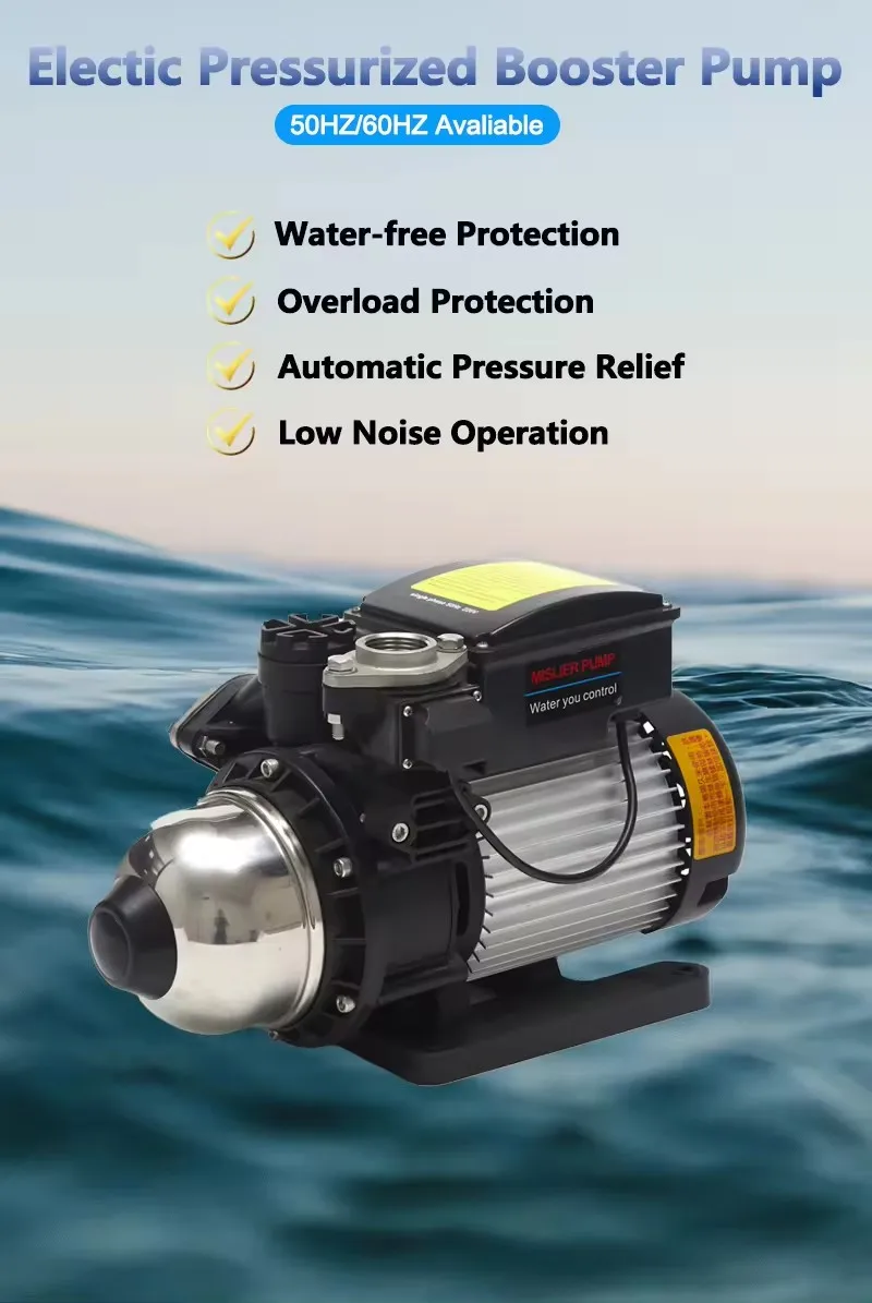 Stainsteel steel water pump constant automatic domestic booster pump for homeuse