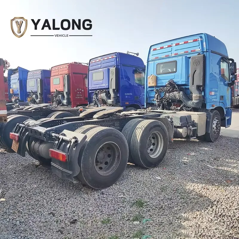 Trckur Tractor-Truck Freight Transport Tractor 6X4 460HP Tractor Truck Used Truck