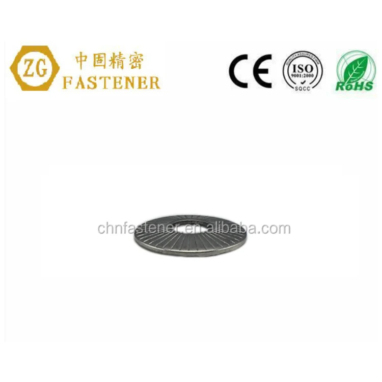 304 дисковые пружины из нержавеющей стали накатка DIN6796 коническая пружинная Стопорная шайба конические Belleville пружинные шайбы