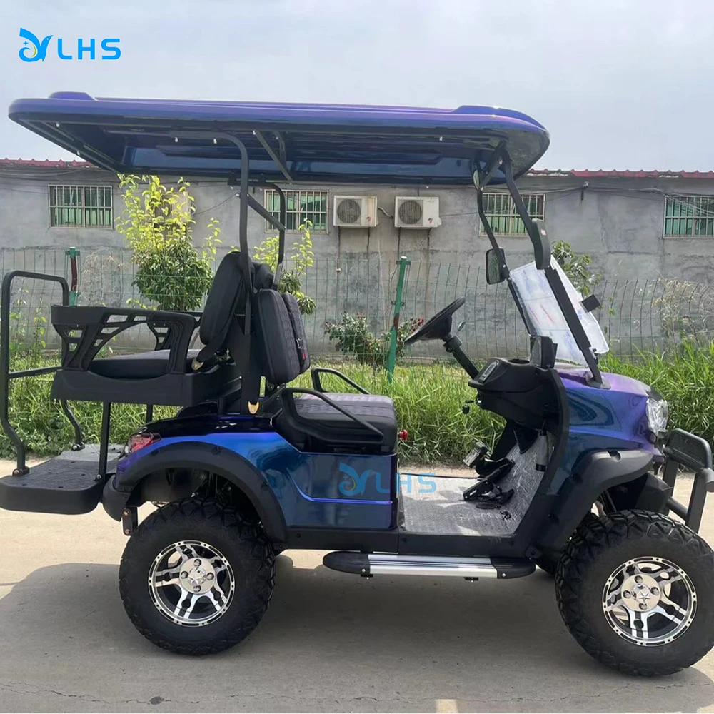 factory direct sales golf carts with off road tires street legal luxury golf cart special transportation customized golf car