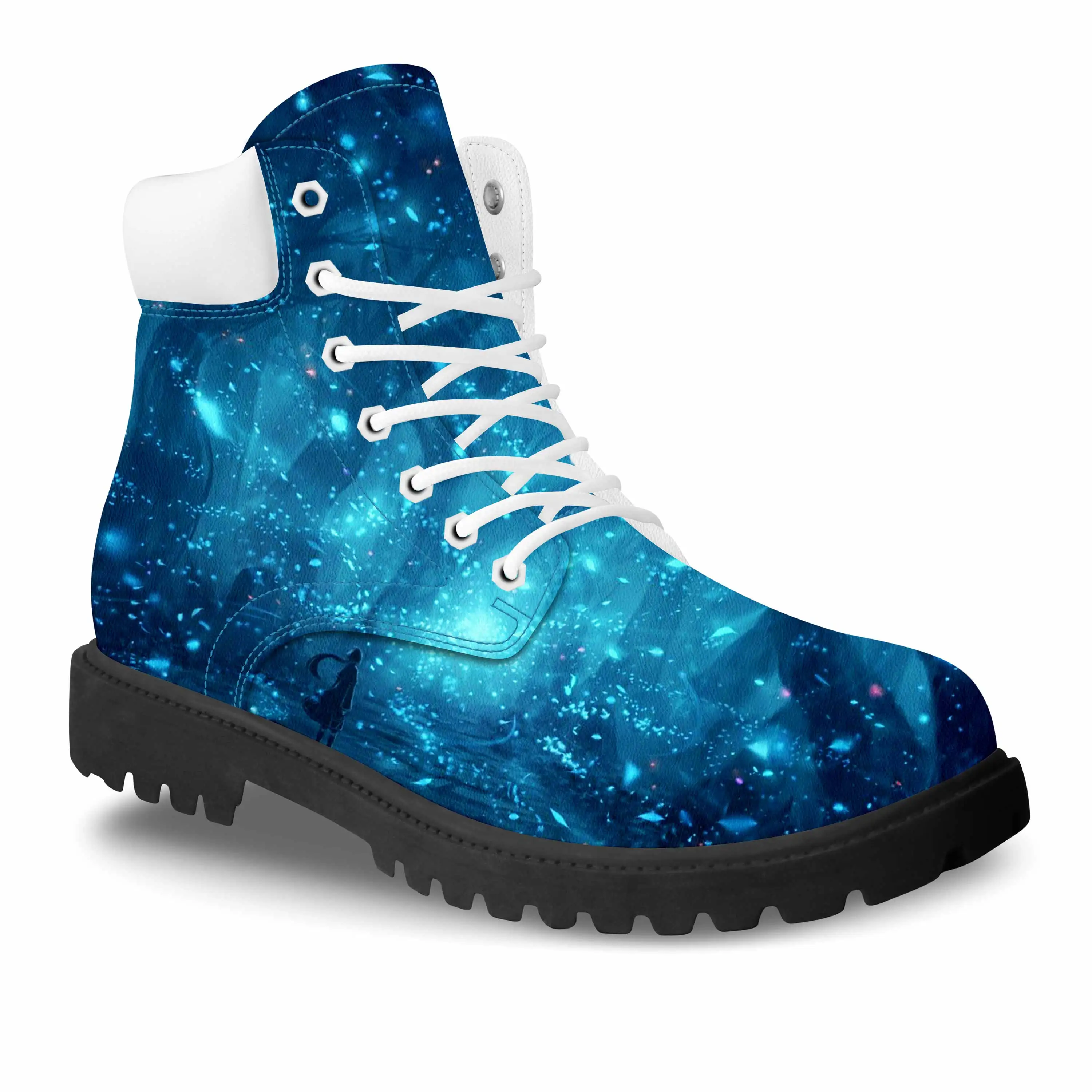 Custom Logo Picture Ladies Boots cheap womens winter ankle boots platform boots women