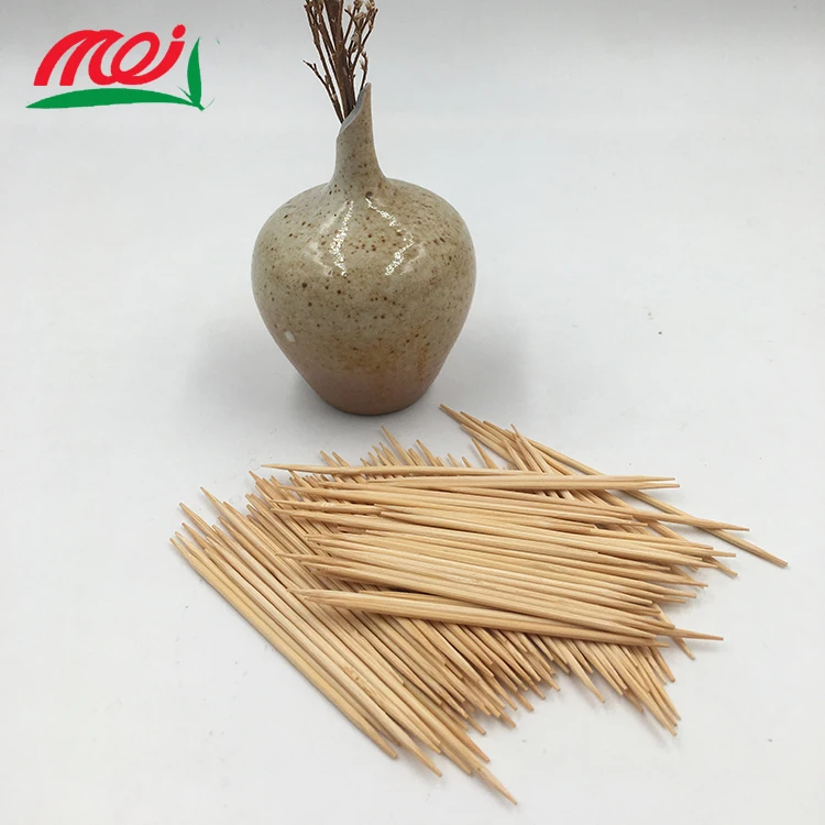 
China Supplier Manufacturer 65Mm Diameter tooth pick 2.0mm Bamboo Toothpicks 2 In Bulk 