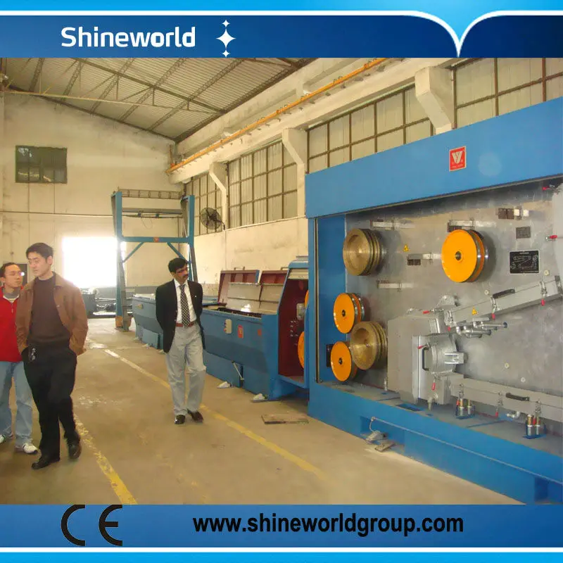 SHINEWORLD JIACHENG High Capacity Non-slip Rod Breakdown Machine, Copper/Alloy Wire Drawing Machine with Annealing