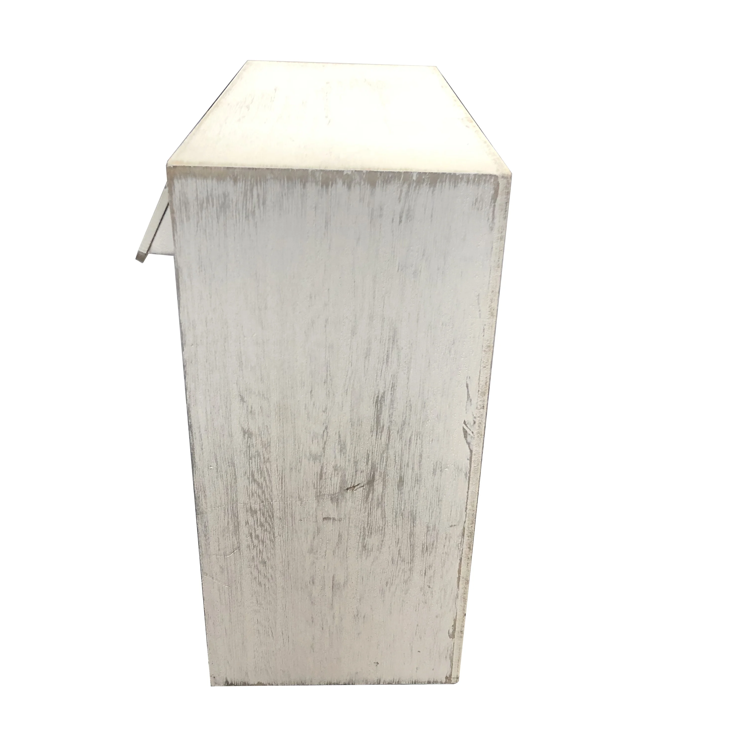 Antique Handmade Home Decoration Packaging MDF Wooden Tea Bag Storage Box With 2 Drawers