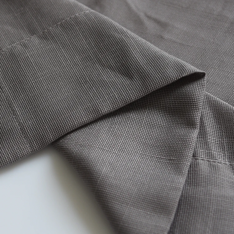 100% Polyester Fabric Live Room Curtains Linen Sheer Curtain Fabric