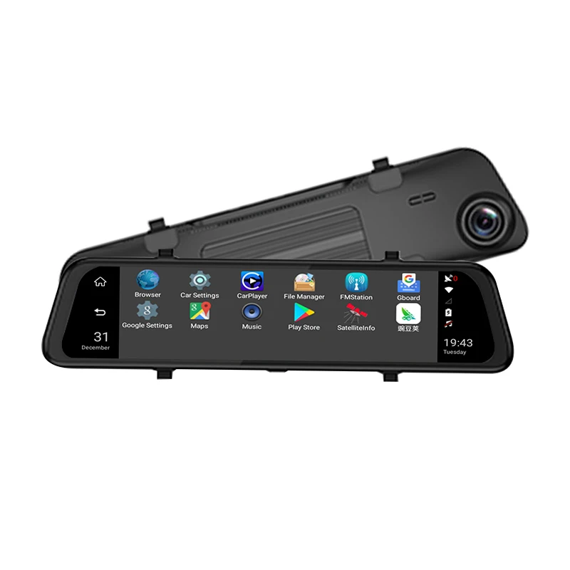 PC with Android system and camera video recorder Dash Camera Car DVR in the rear view mirror Dash Cam
