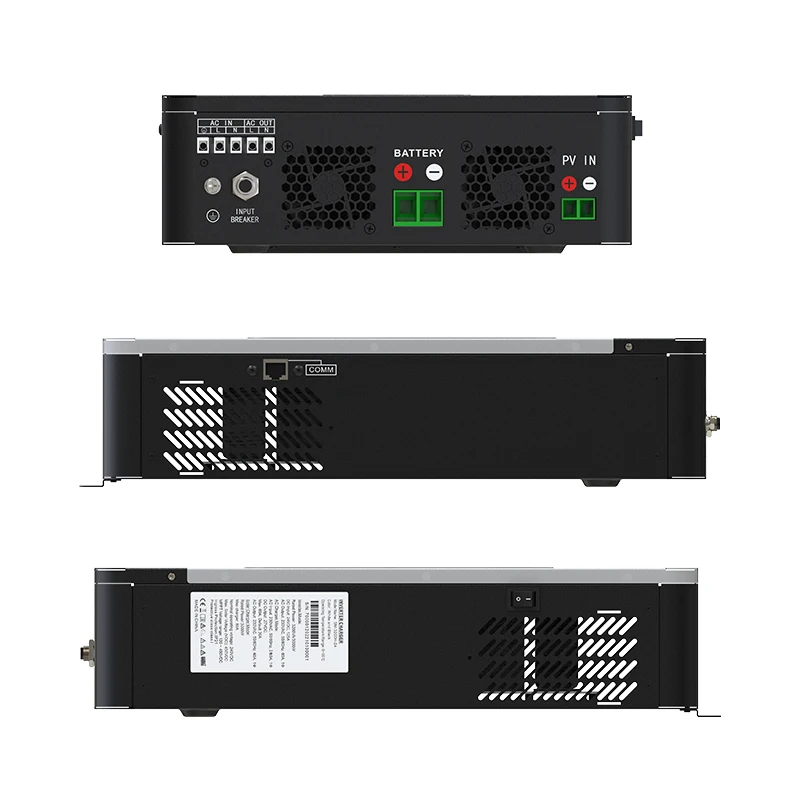 3.2kva 3KW 24V Гибридный солнечный инвертор с контроллером заряда mppt чистый синусоидальный используемый для системы хранения энергии