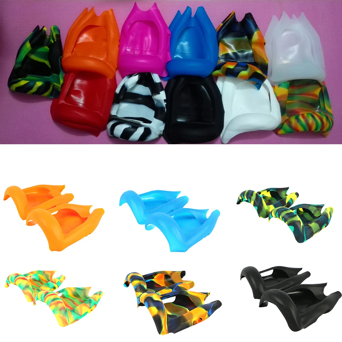 6.5 inch hoverboard shell jell pads silicone case