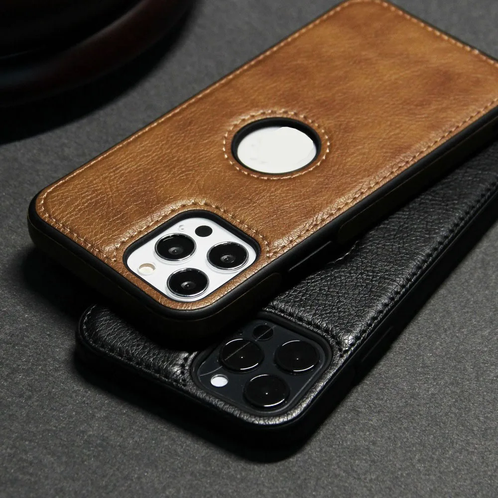 Slim PU Leather Case for iPhone 12 11Pro XS Max XR Ultra Thin Phone Case Cover For iphone 13 X 8 7 Plus 6 Case Coque Fundas Capa